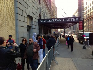 Line Outside Hammerstein for AGT Auditions