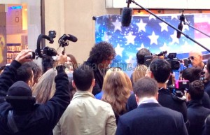 Howard Stern Signing Autographs as he Leaves Today